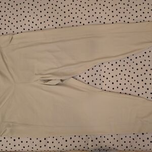 Women's Cream Workout Pants